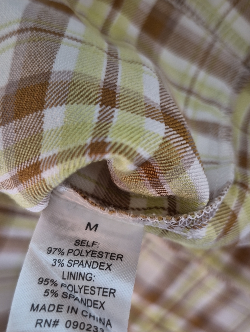 L.A. Hearts 90s Y2K Multicolored Plaid Sleeveless Dress Size M - Picture 6 of 8